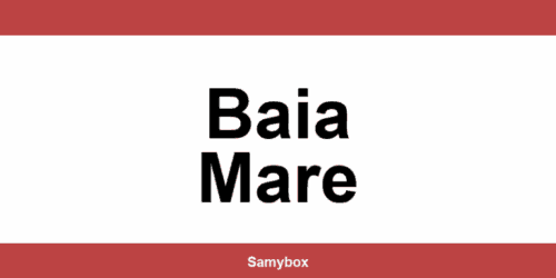 Găsește contactul depozitului Sameday din Baia Mare