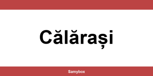 Găsește contactul depozitului Sameday din Călărași
