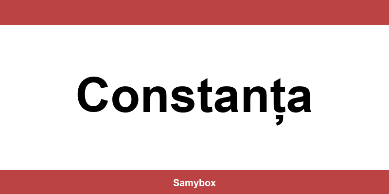 Găsește contactul depozitului Sameday din Constanța