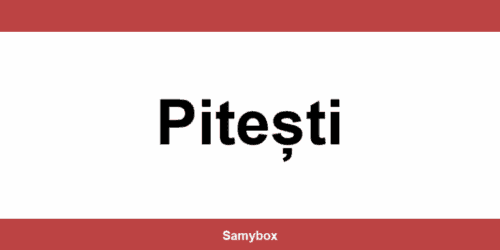 Găsește contactul depozitului Sameday din Pitești